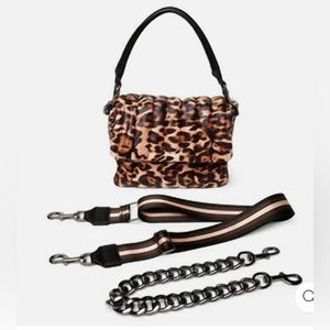 Think Royln Leopard Bar Bag